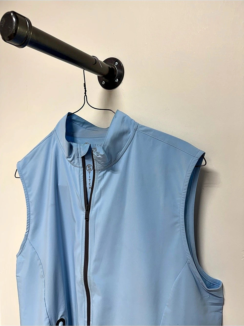 STITCH Golf SWS Weather System Men’s XL Blue Full Zip Vest
